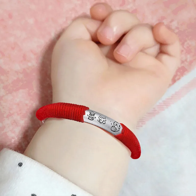 Ascending S999 Fine Silver Bangles Kids'-2