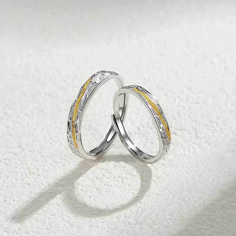 Ascending 925 Sterling Silver Rings Unisex-4