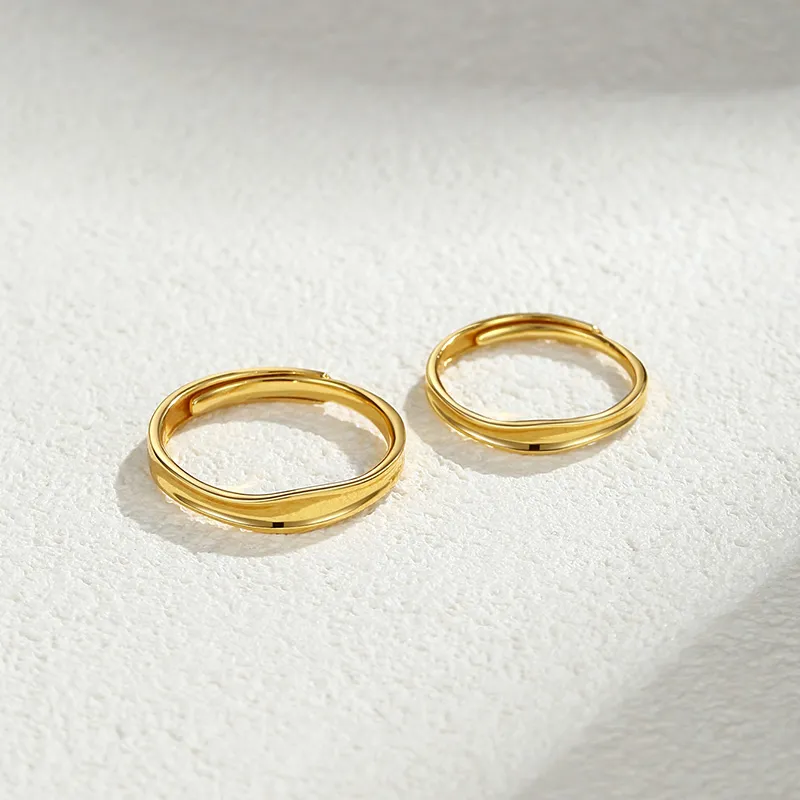 Ascending S925 Silver Rings Unisex-11