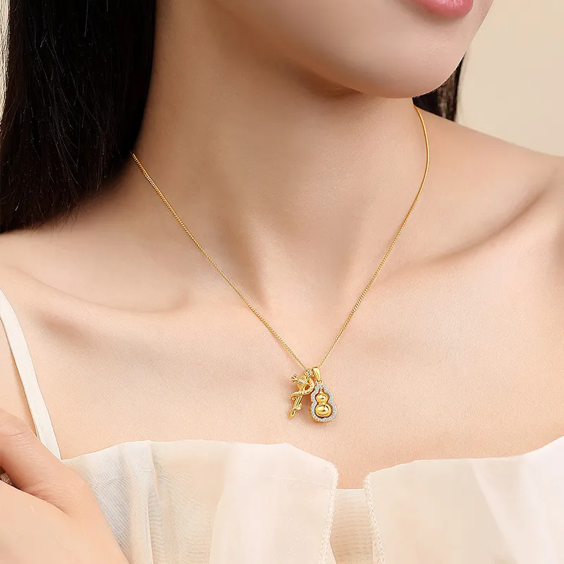Ascending S925 Silver Necklaces Women's-4