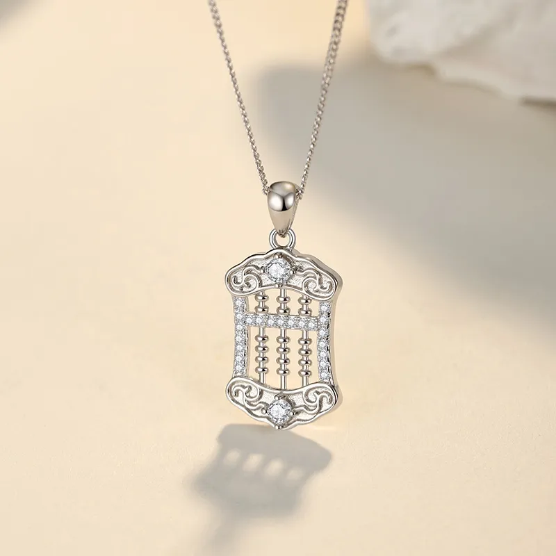 Ascending S925 Silver Necklaces Women's-1