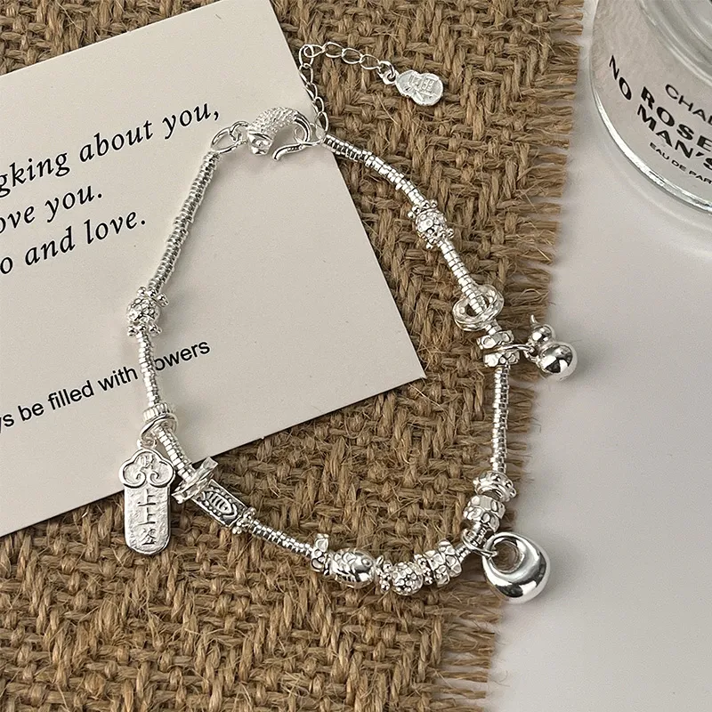 Ascending S925 Silver Bracelets Women's-7
