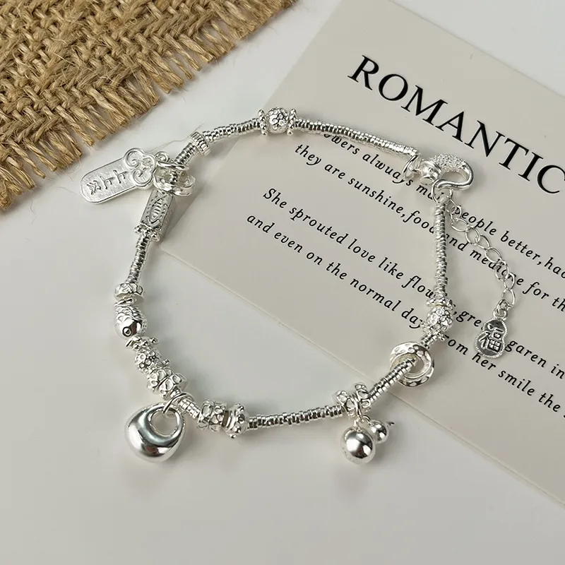 Ascending S925 Silver Bracelets Women's-6