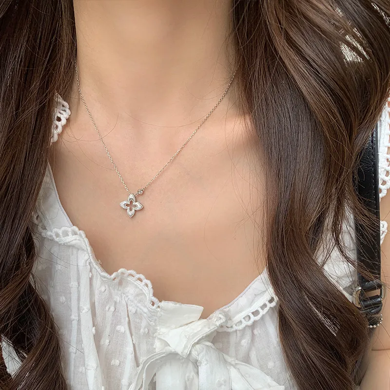 Ascending S925 Silver Necklaces Women's-1