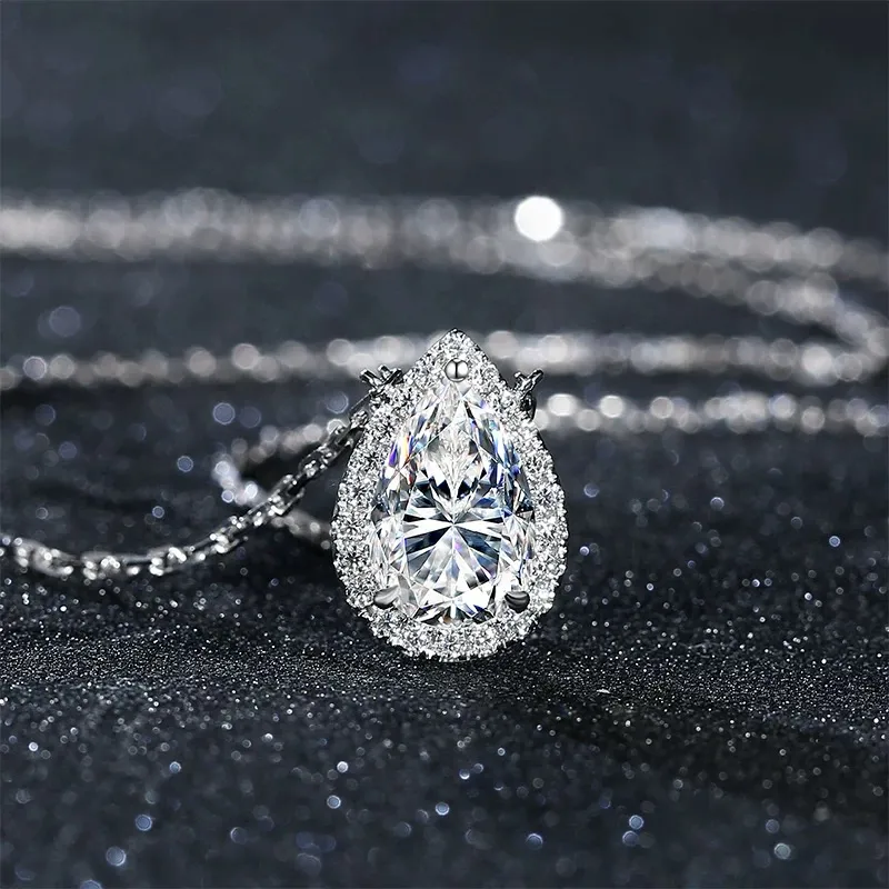 Ascending S925 Is Cubic Zirconia Necklaces Women's-1