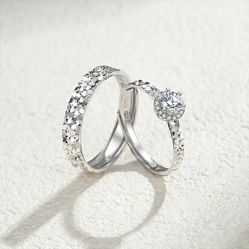 Ascending S925 Silver Rings Unisex-3
