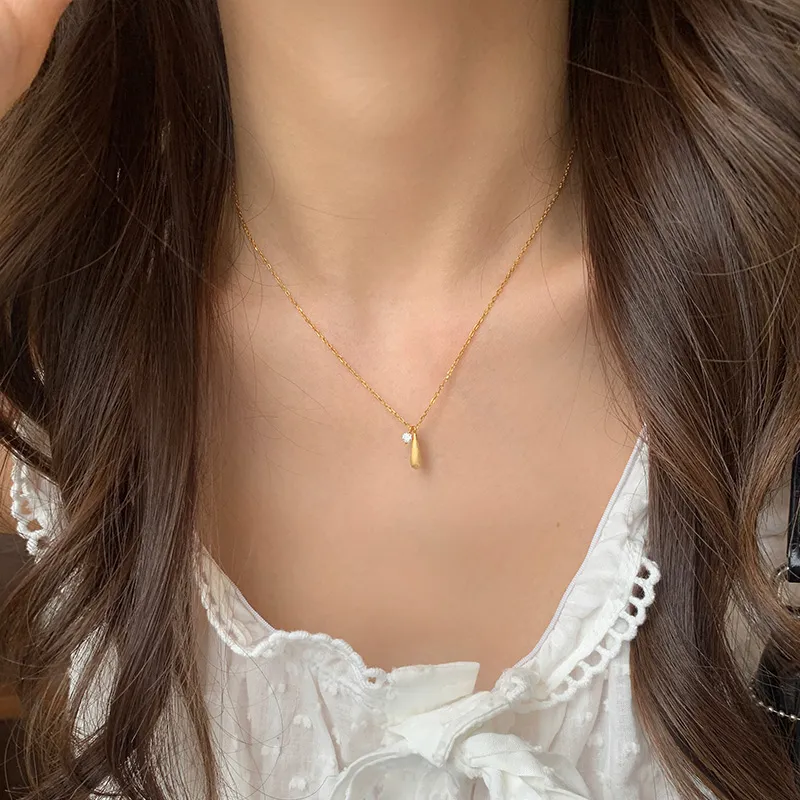 Ascending S925 Silver Necklaces Women's-5