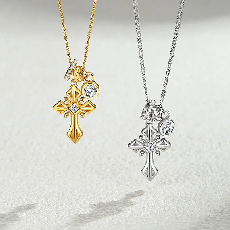 Ascending S925 Silver Necklaces Women's-1