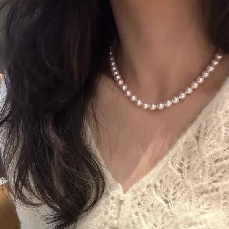 Ascending S925 Silver Necklaces Women's-2