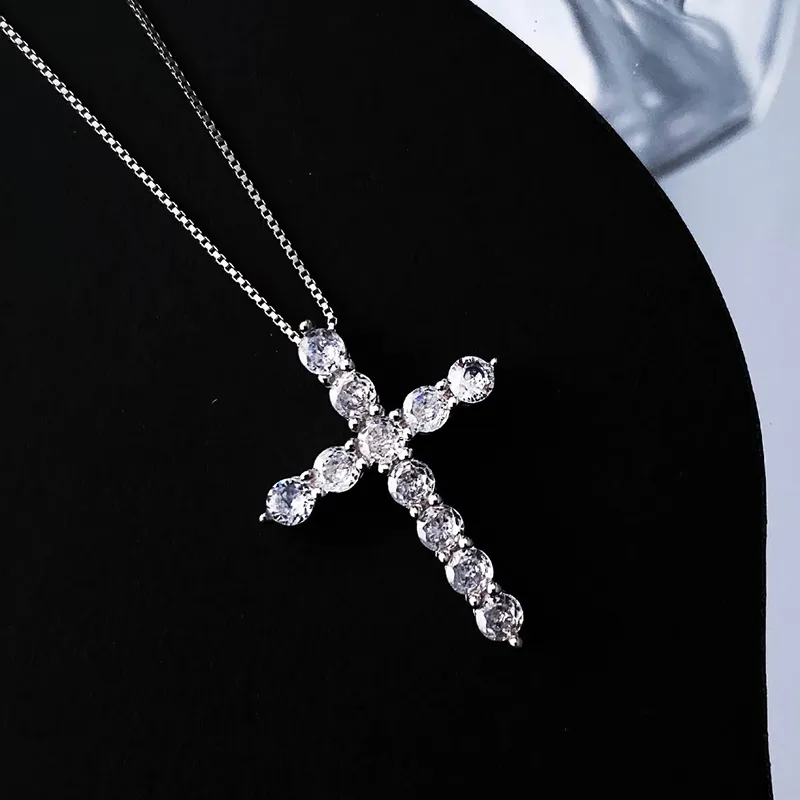 Ascending S925 Silver Necklaces Unisex-2
