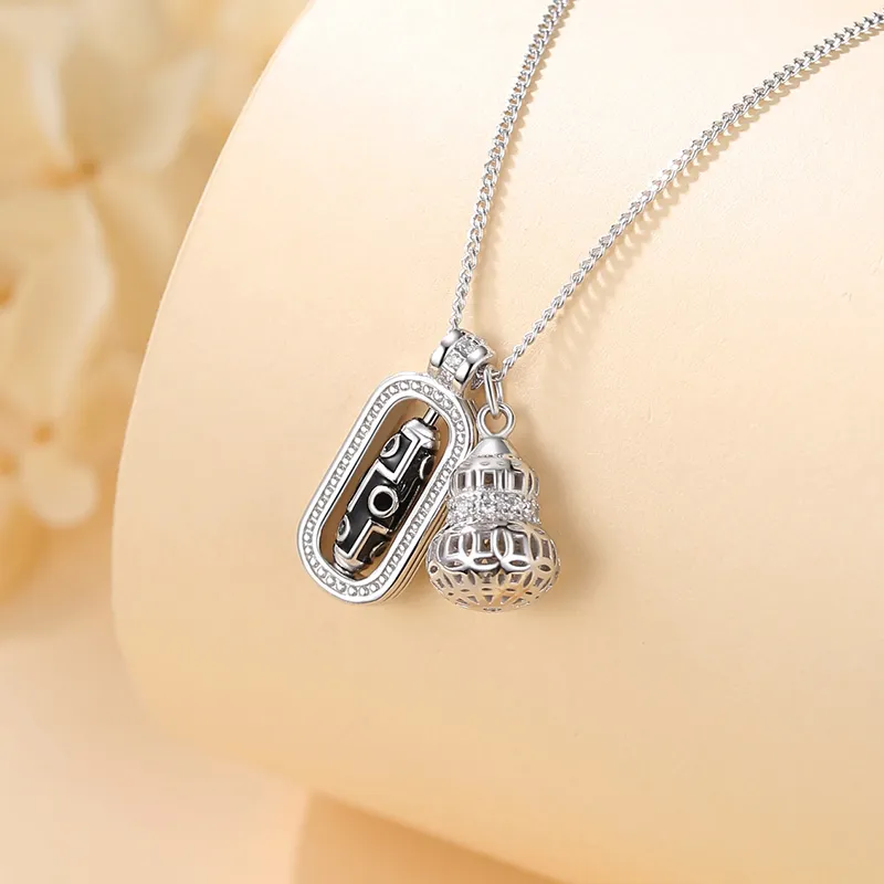 Ascending S925 Silver Necklaces Women's-2