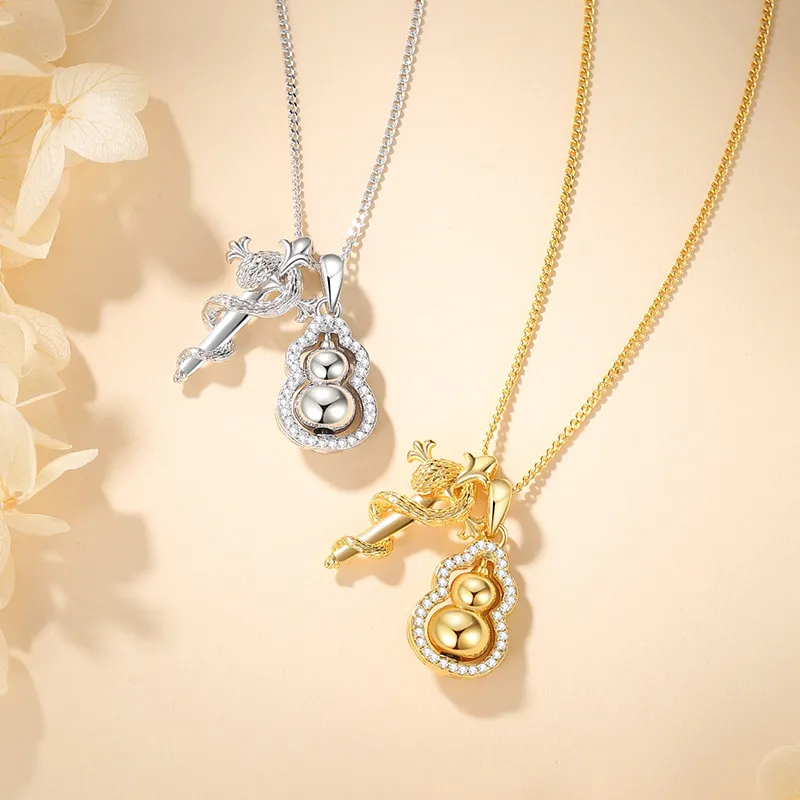 Ascending S925 Silver Necklaces Women's-1
