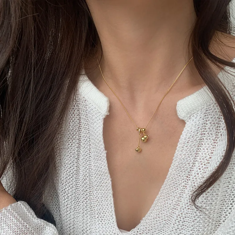 Ascending S925 Silver Necklaces Women's-8