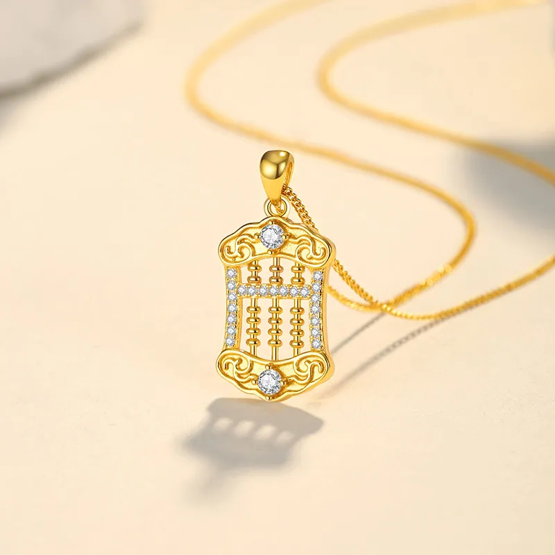 Ascending S925 Silver Necklaces Women's-8