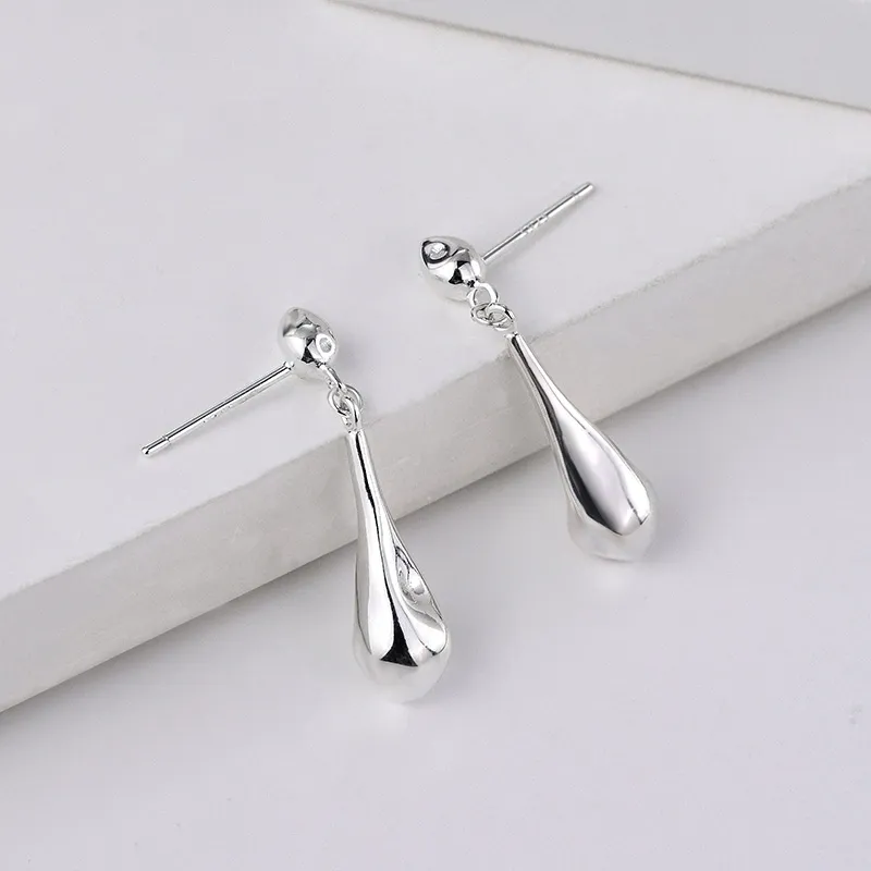 Ascending S925 Silver Earrings Women's-7