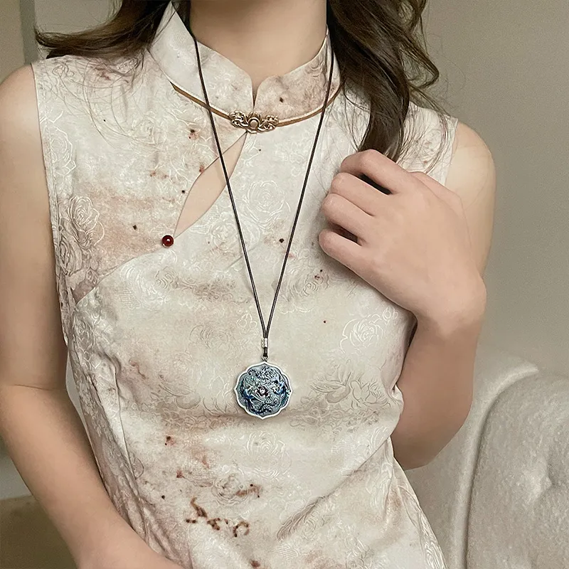 Ascending 990 Silver Sterling Silver Necklaces Women's-6