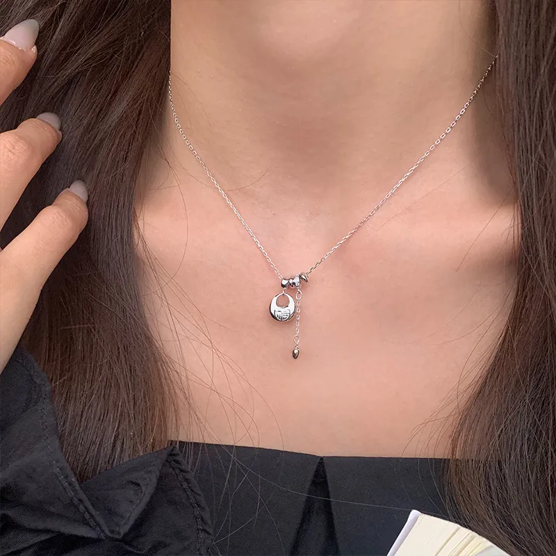Ascending S925 Silver Necklaces Women's-2