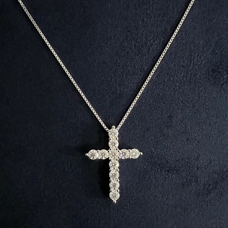 Ascending S925 Silver Necklaces Unisex-3