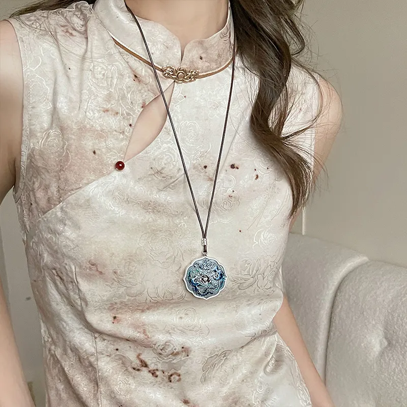 Ascending 990 Silver Sterling Silver Necklaces Women's-5