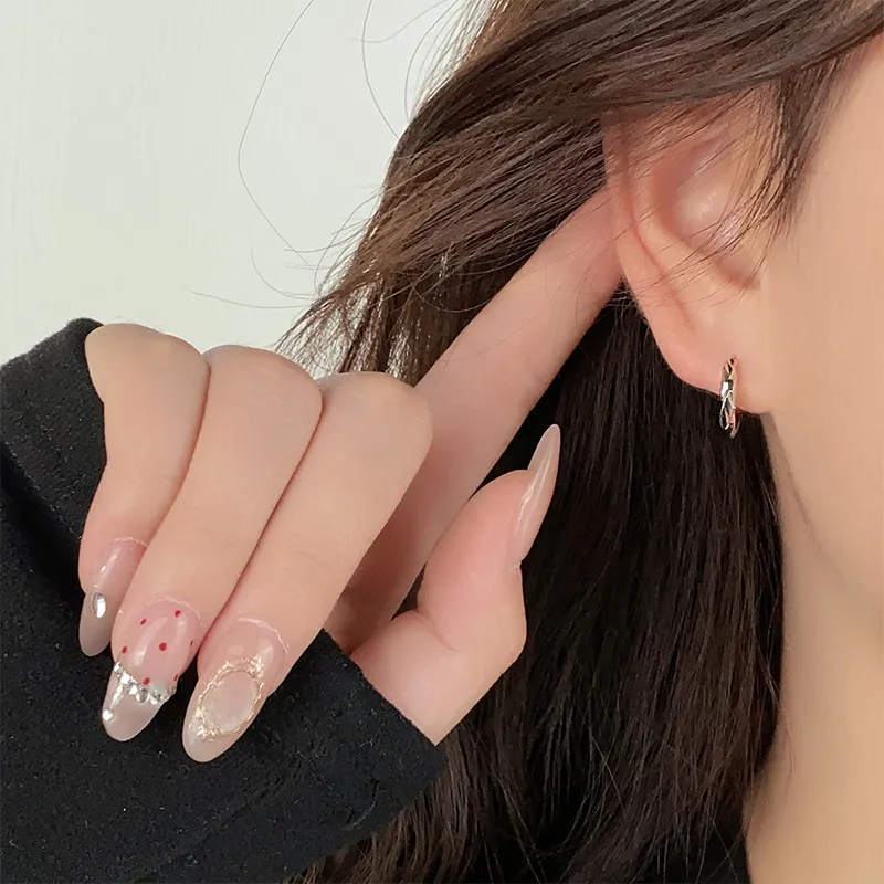 Ascending S925 Silver Earrings Unisex-3