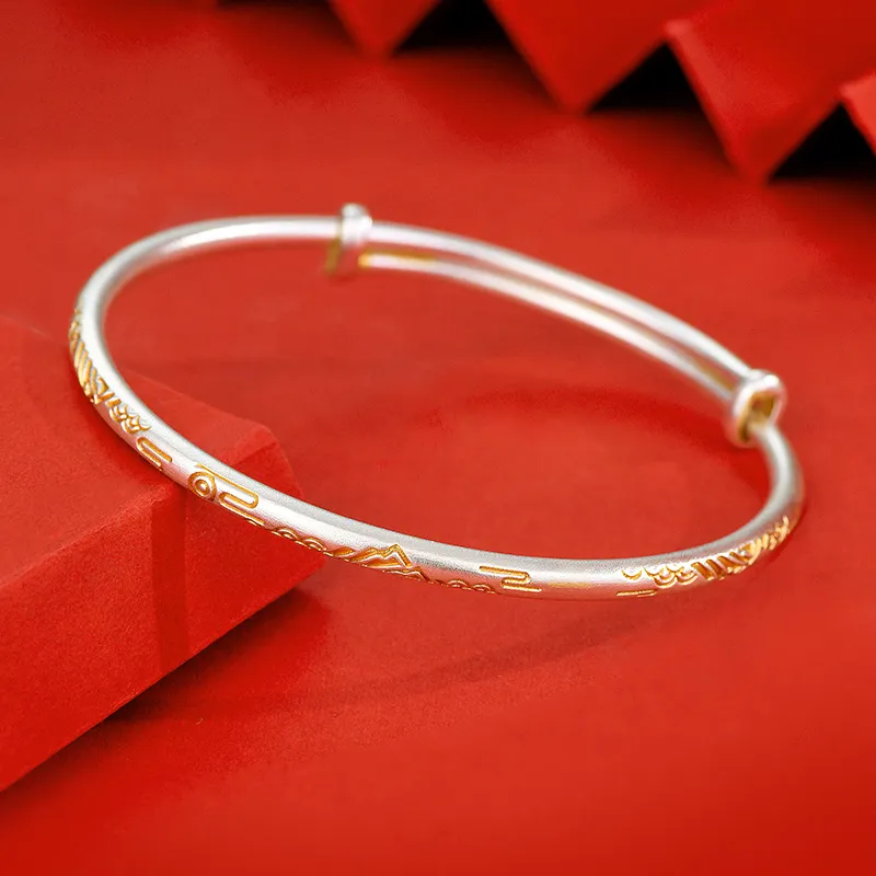 Ascending 999 Fine Silver Sterling Silver Bracelets Unisex-2