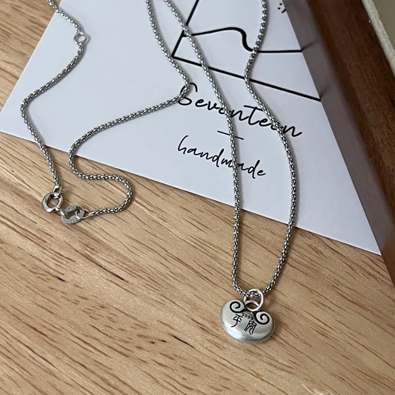 Ascending S925 Silver Necklaces Women's-2