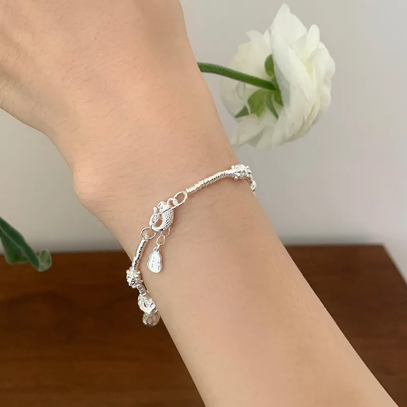 Ascending S925 Silver Bracelets Women's-1