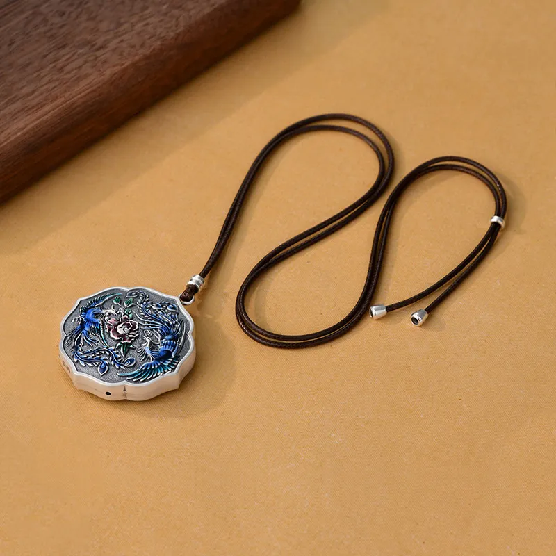 Ascending 990 Silver Sterling Silver Necklaces Women's-3