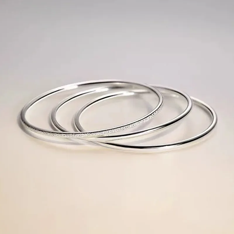 Ascending 999 Fine Silver Sterling Silver Bracelets Women's-1