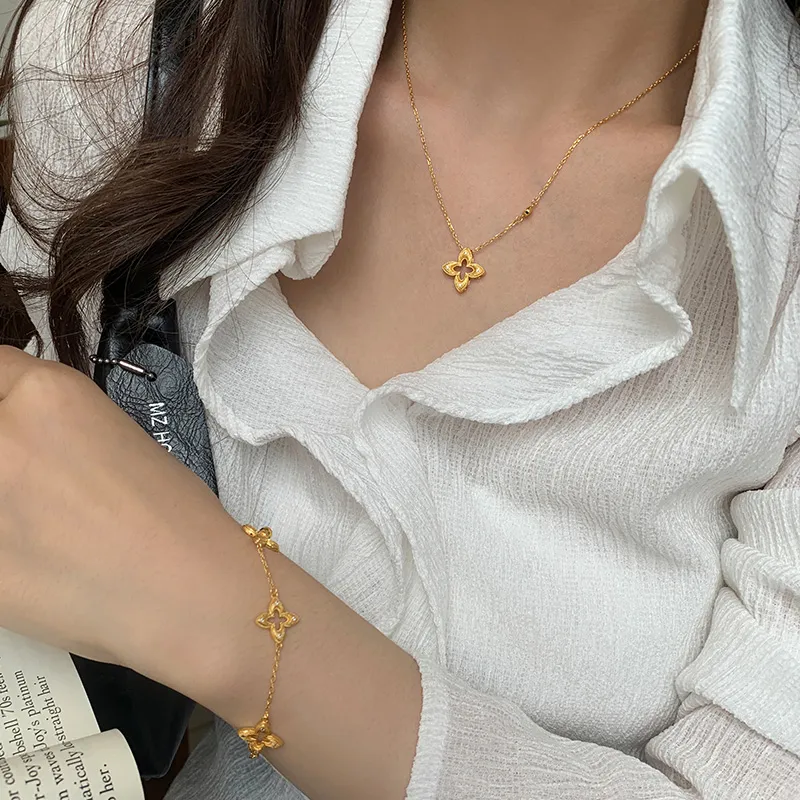 Ascending S925 Silver Necklaces Women's-14