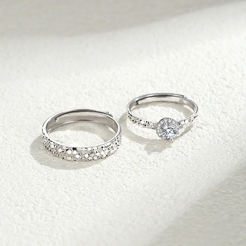 Ascending S925 Silver Rings Unisex-4