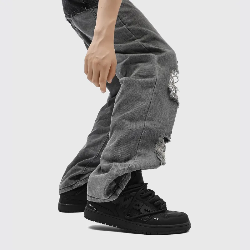 MR.PESIN Low Top Skateboard Shoes Unisex All Black-7