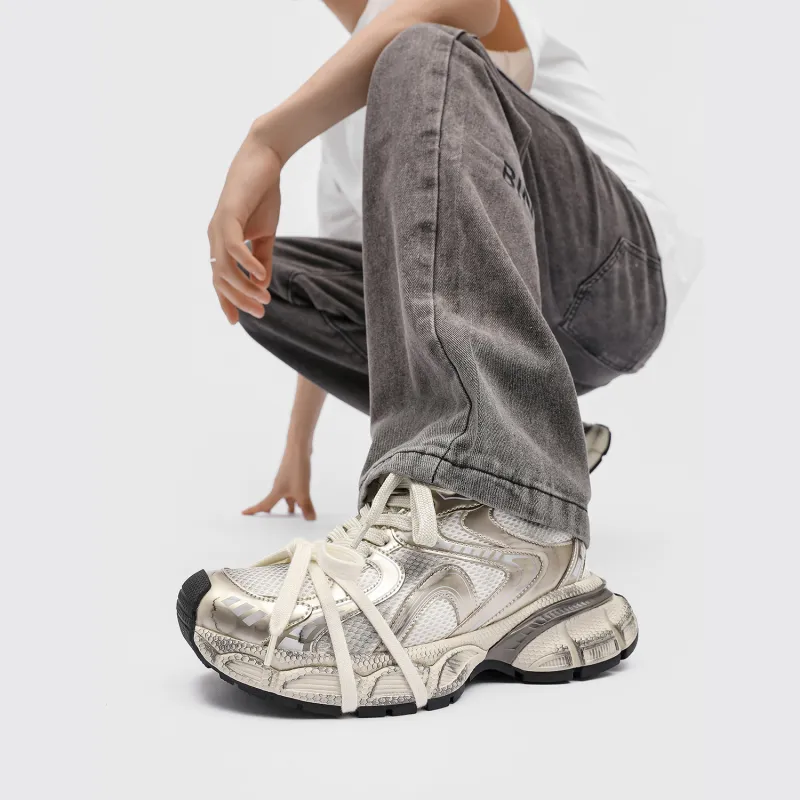 MR.PESIN Low-Top Chunky Sneakers Unisex-9