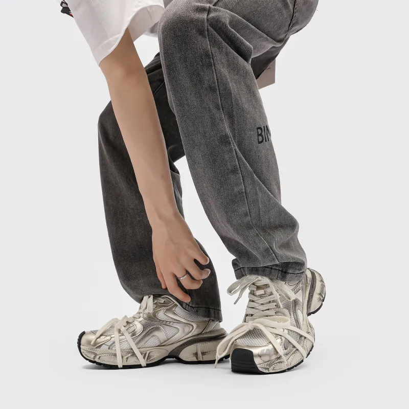 MR.PESIN Low-Top Chunky Sneakers Unisex-7