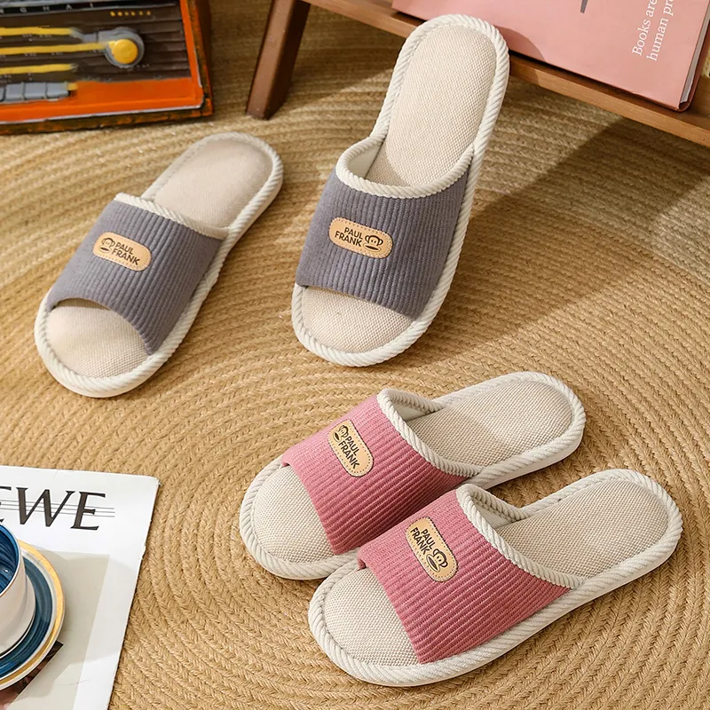 PAUL FRANK Slippers Pink/Skin Red/Gray/Coffee-14