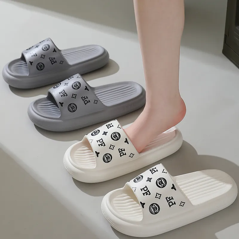PAUL FRANK Slippers Cream Apricot/Dusty Pink/Black/White/Green/Dark Blue/Dark Gray-32