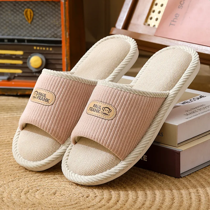 PAUL FRANK Slippers Pink/Skin Red/Gray/Coffee-1