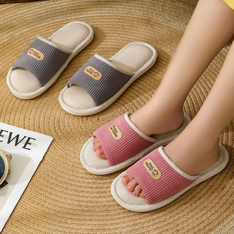 PAUL FRANK Slippers Pink/Skin Red/Gray/Coffee-9