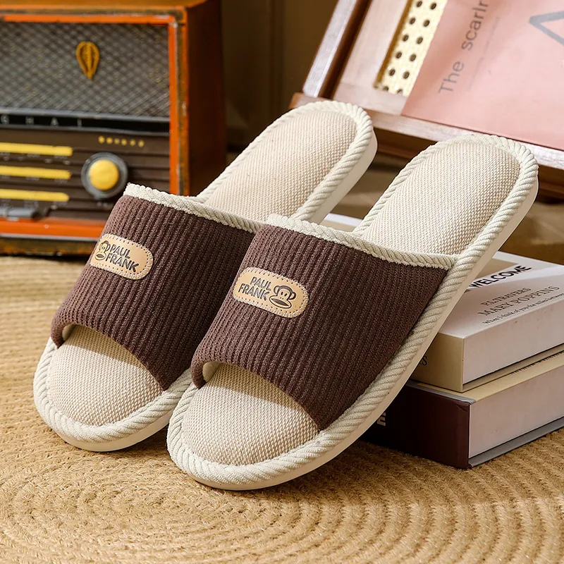 PAUL FRANK Slippers Pink/Skin Red/Gray/Coffee-16