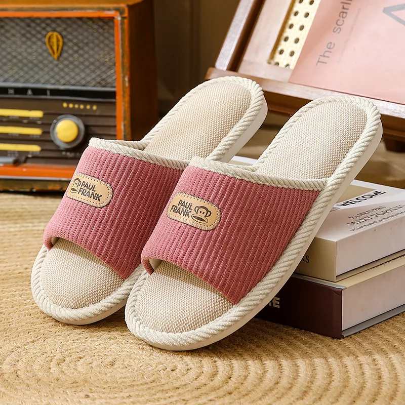 PAUL FRANK Slippers Pink/Skin Red/Gray/Coffee-6