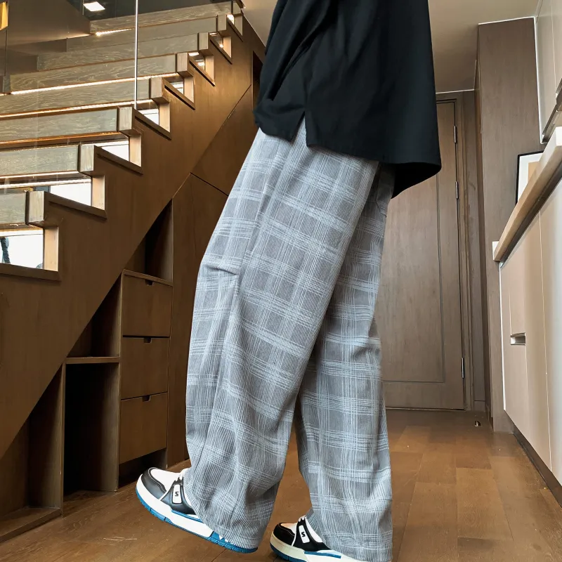 HOKLV Casual Pants Unisex-15