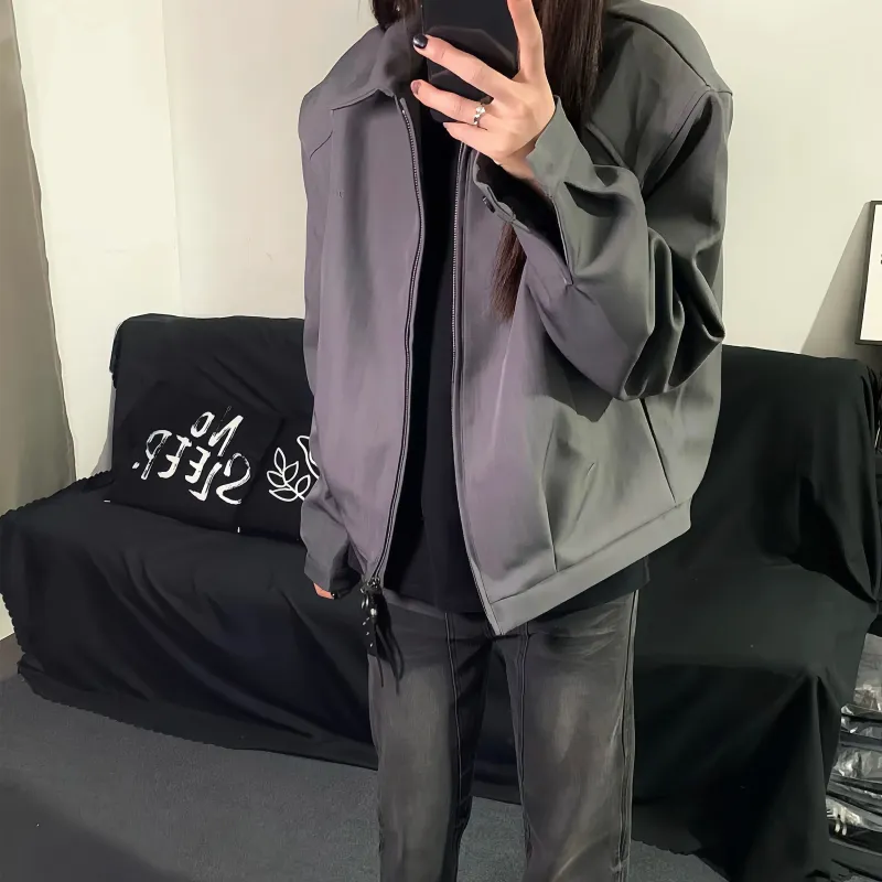 Paddy Julia Jackets Coats Unisex Gray-3