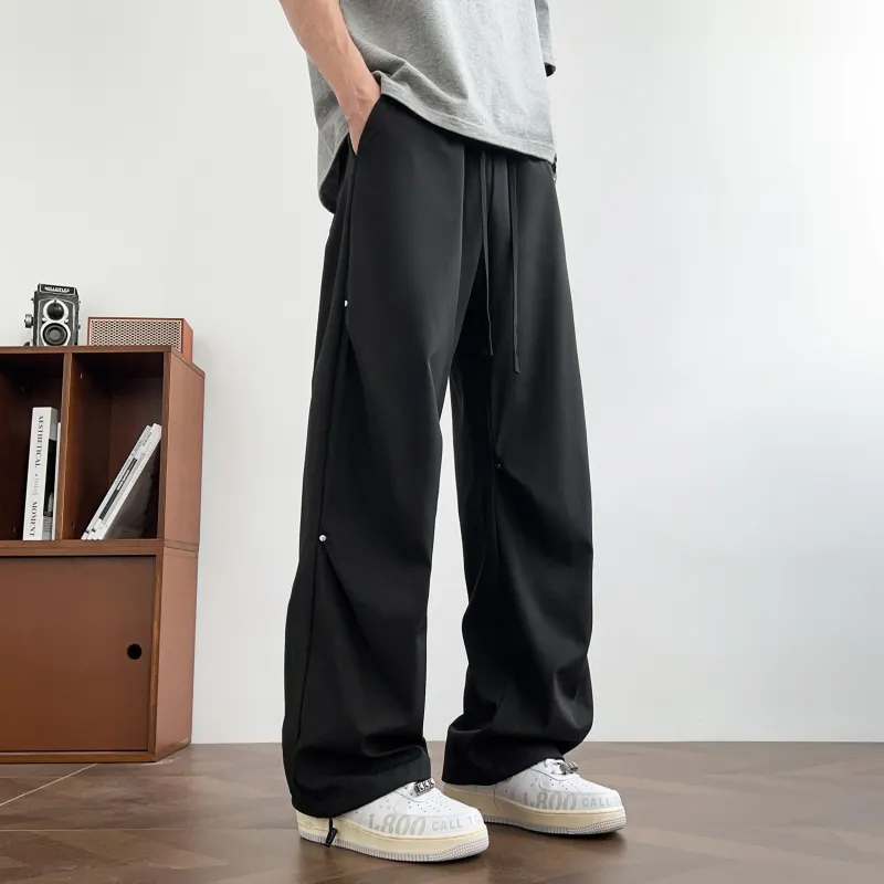 Paddy Julia Casual Pants Unisex Black-3