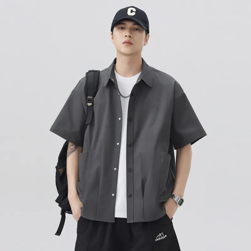 TESTUNG Fashion Minimalist Style Shirt Unisex-28