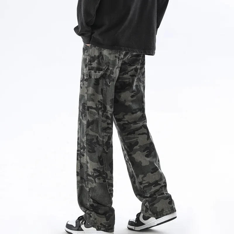 WELTER EXPERIMENT Jeans Unisex Camouflage-1