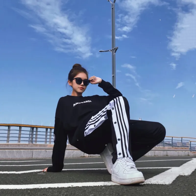 Paddy Julia Casual Pants Unisex Black-2