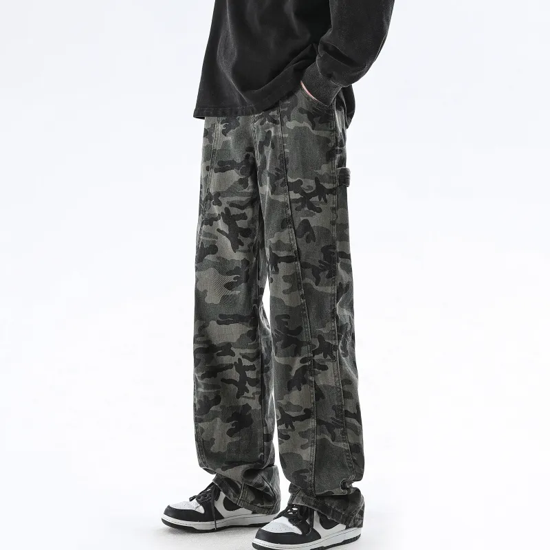 WELTER EXPERIMENT Jeans Unisex Camouflage-2