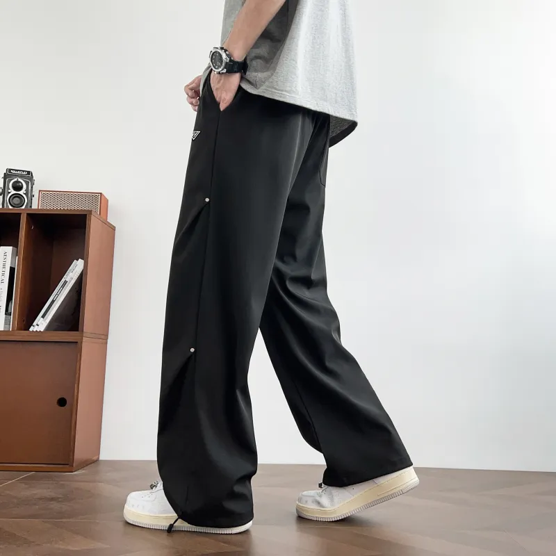 Paddy Julia Casual Pants Unisex Black-4
