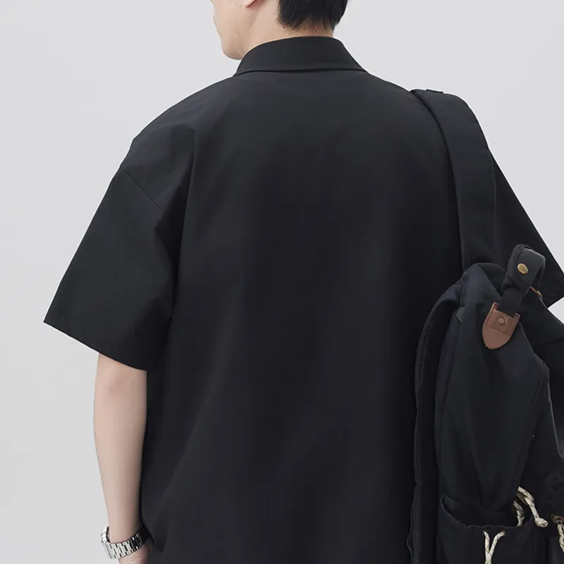 TESTUNG Fashion Minimalist Style Shirt Unisex-3