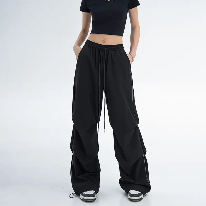 Paddy Julia Casual Pants Unisex Black-2
